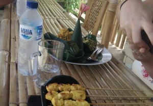 Lunch with Balinese Food